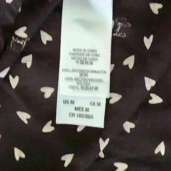 Juicy Couture 2 button heart blouse size M - Picture 5 of 7